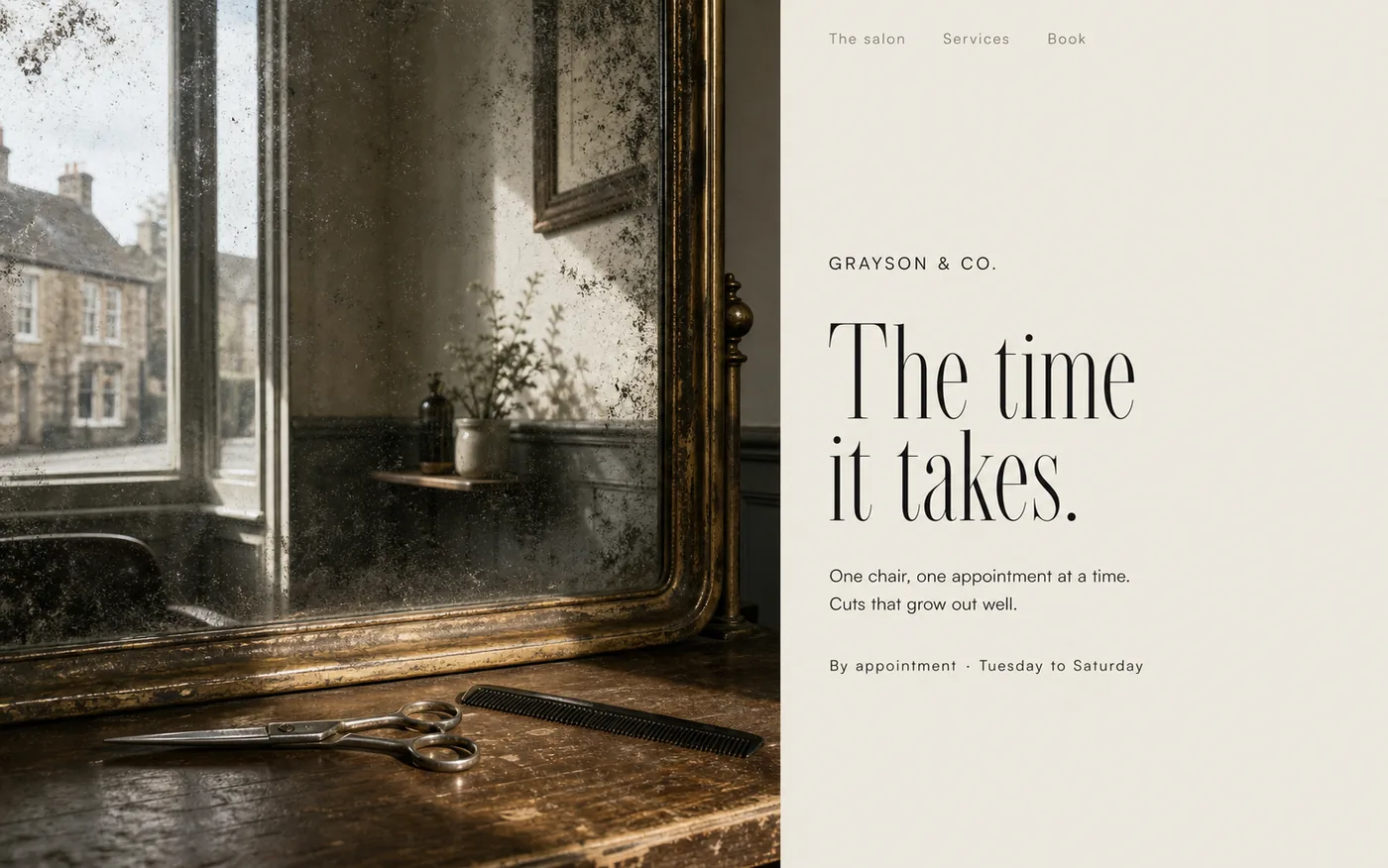 Demonstration website